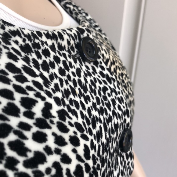 Express Tailleur cheetah Vest 9/10 - Picture 6 of 11